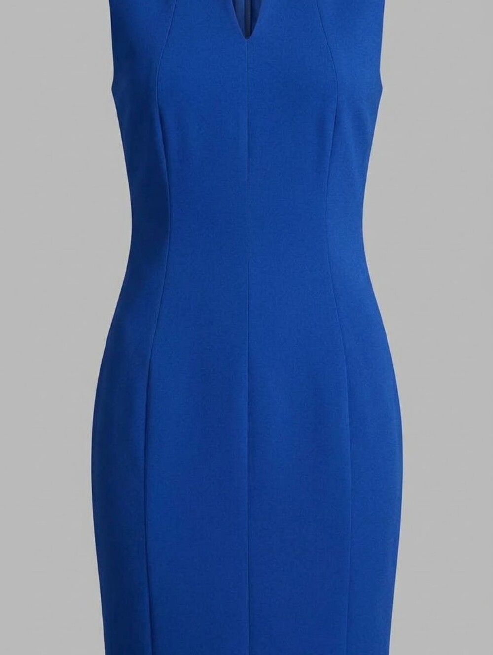 Calvin Klein Blue Sleeveless Midi Dress